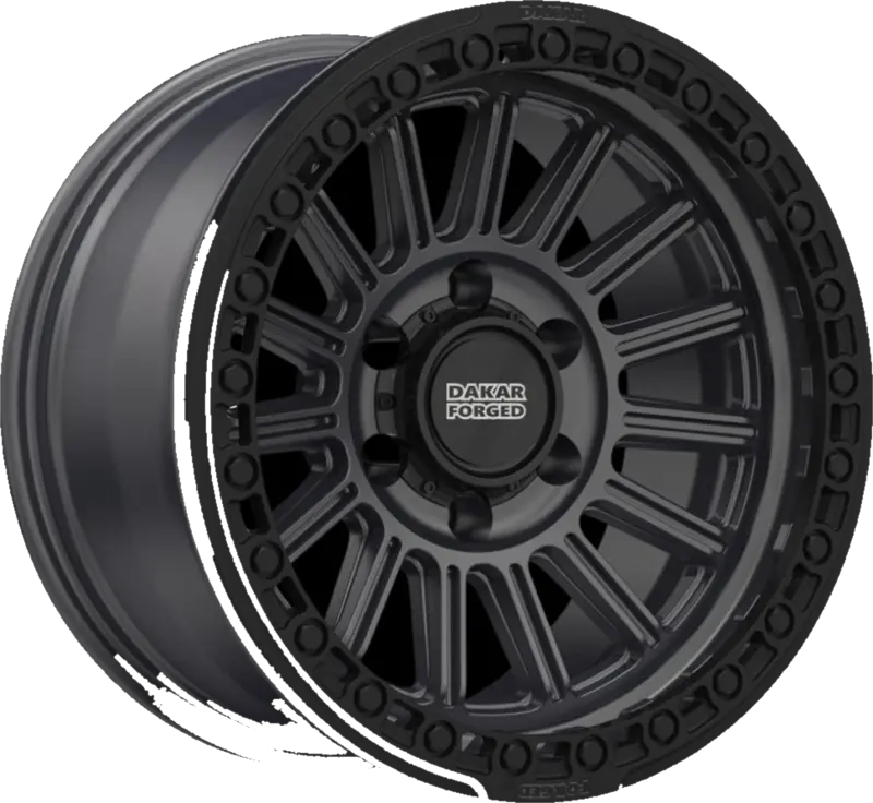 Dakar Forged wheel in Satin Gunmetal finish